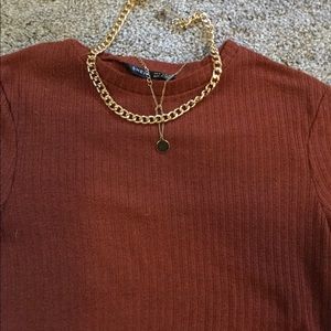 Shein copper top